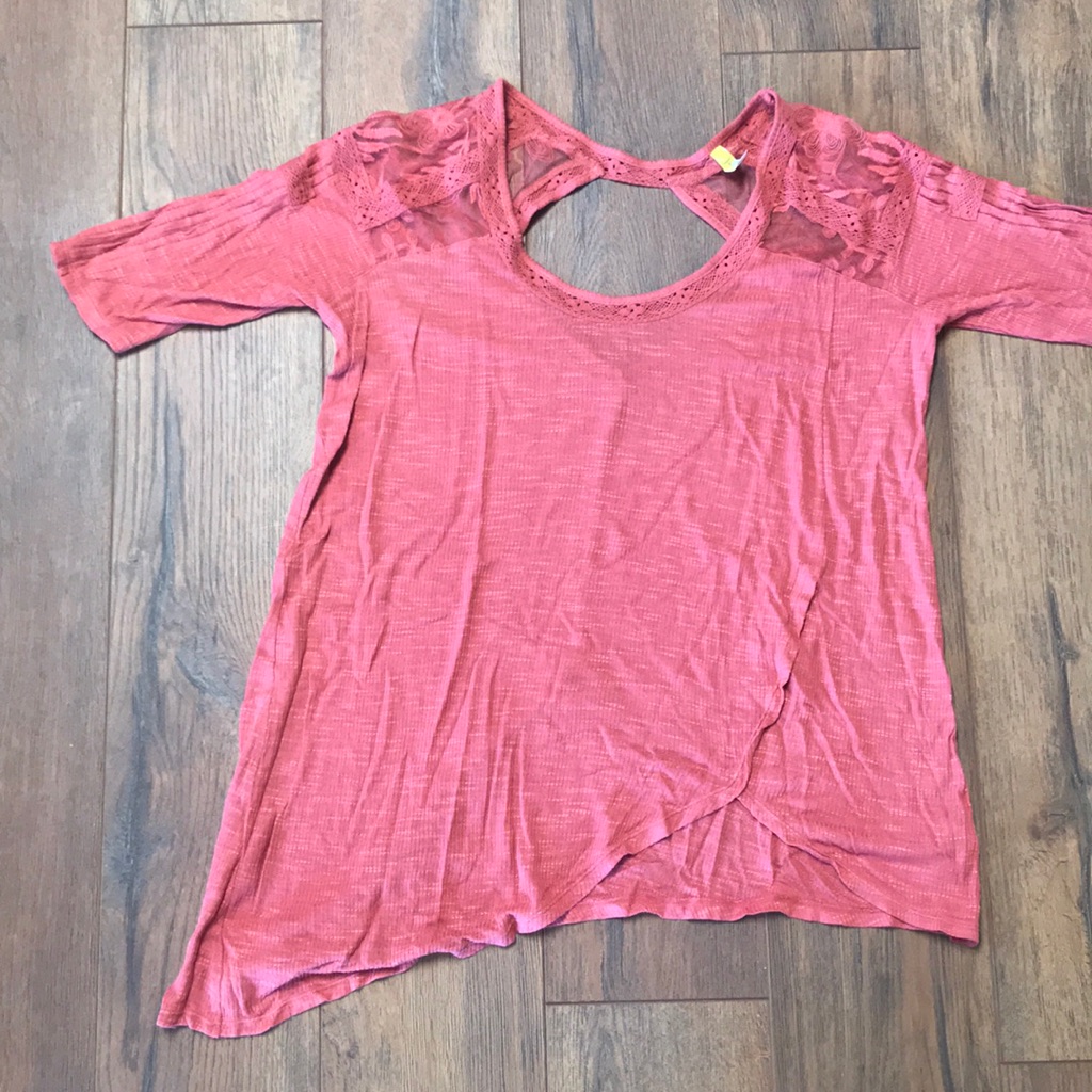 Free People Mixed Media Top